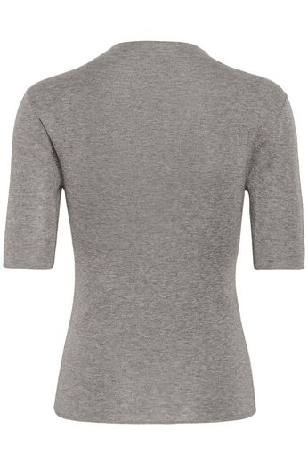 GZasia ss high neck - Medium Grey Mélange