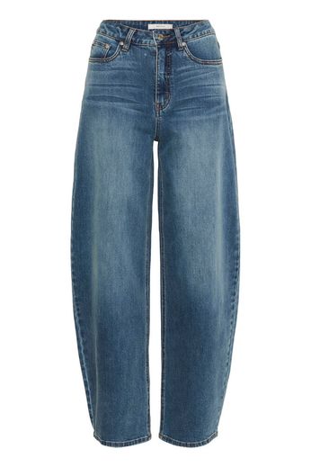 GZviva HW baggy jeans - Vintage blue denim