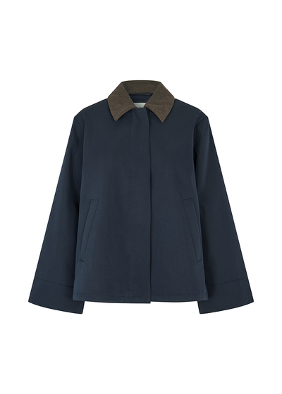 Orkidemd jacket - Navy Sky