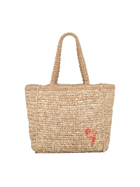 Paper Straw Tota Bag - Nature