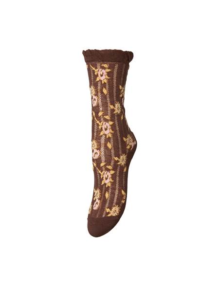 Florisima Cotta Sock - Plum Fudge