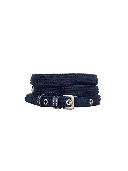 Corduroy Aria Belt - Navy Blue
