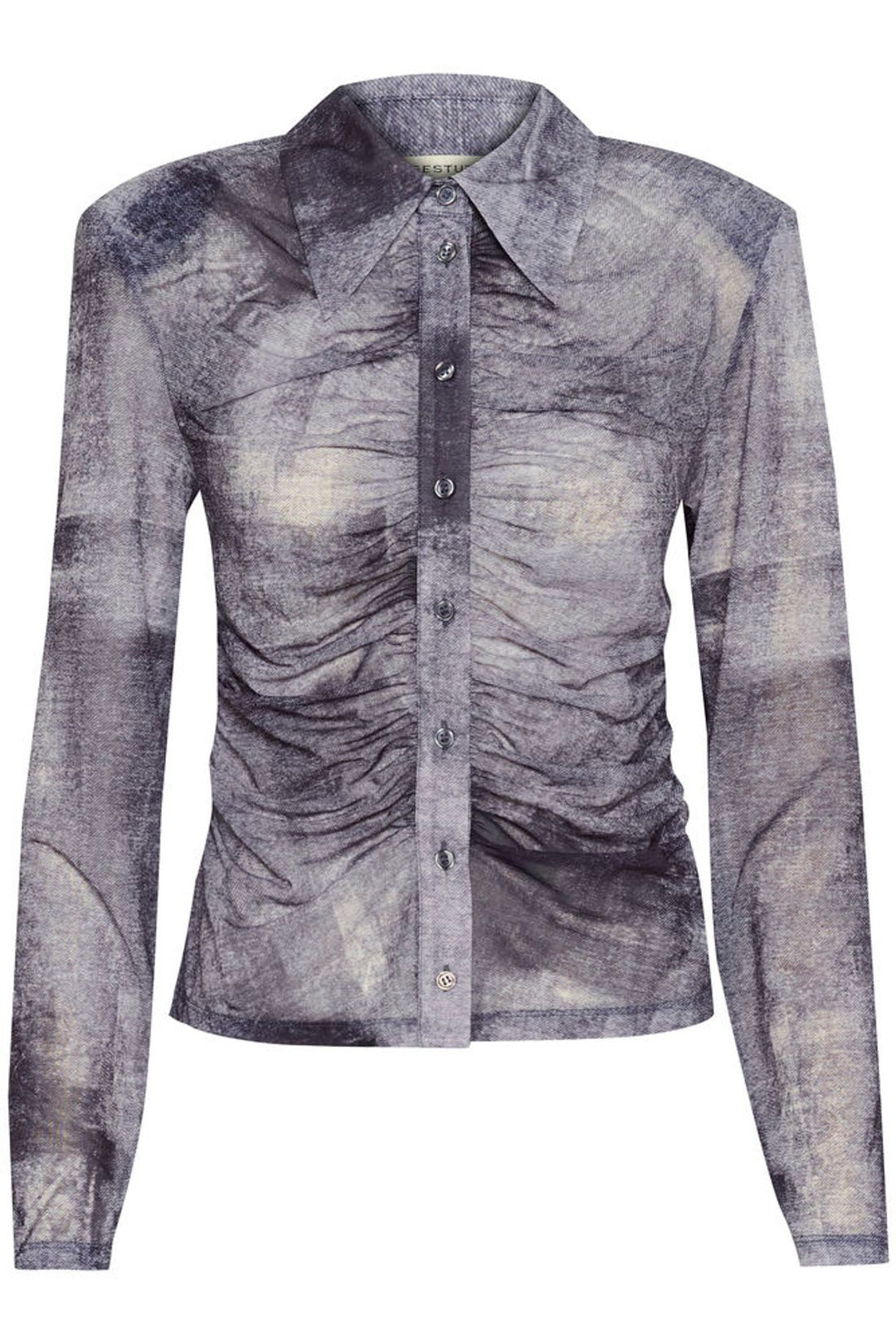 GZdeona P shirt - Black denim