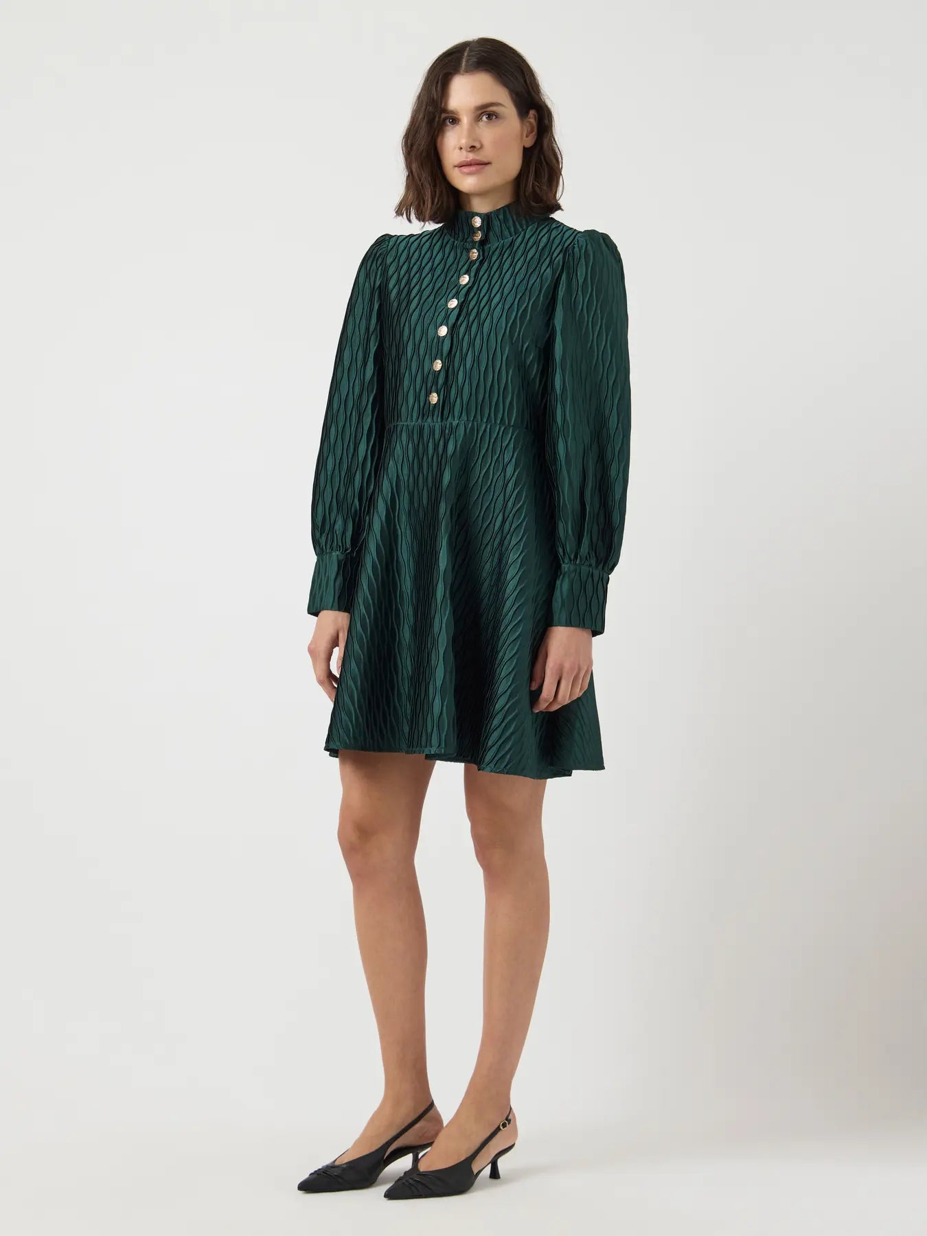 YASRipple Ls Dress S. Noos