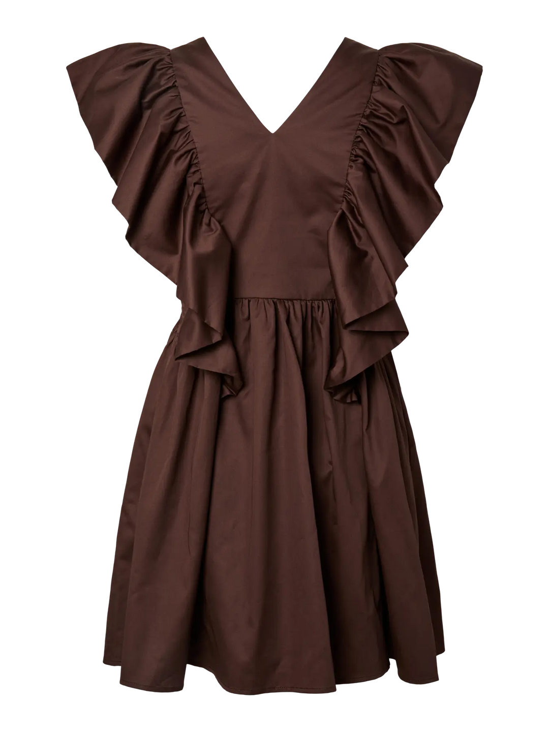 Yasmagly Sl Dress - Coffee Bean