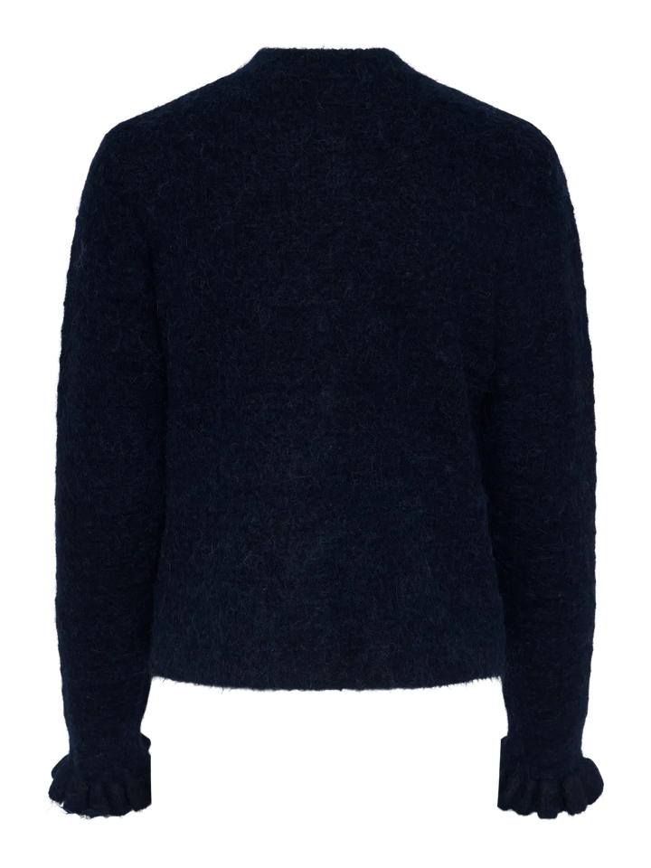 Yasthellis Ls Knit Cardigan S. - Navy Blazer