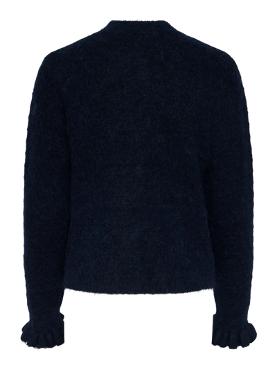 Yasthellis Ls Knit Cardigan S. - Navy Blazer