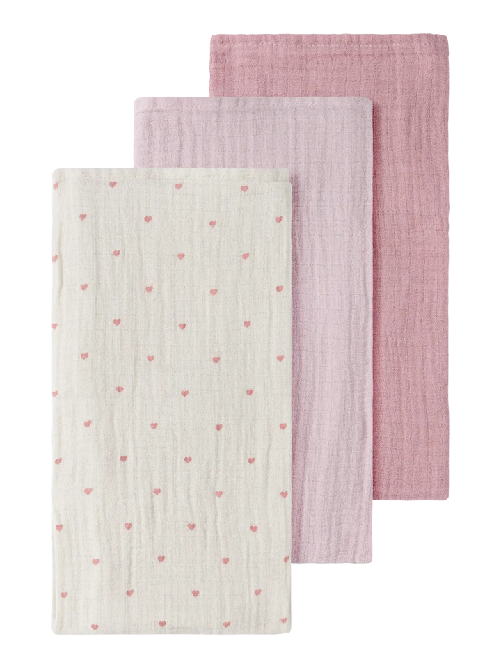 Nbnisleys 3Pack Nappies Lil Noos - Turtledove Hushed Violet/Zephyr