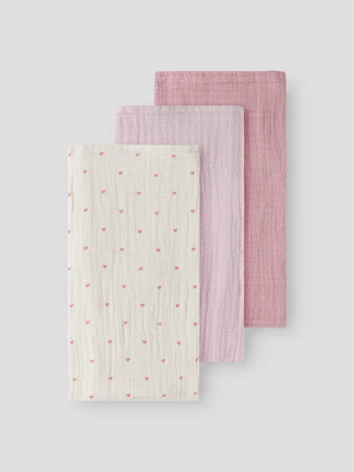 Nbnisleys 3Pack Nappies Lil Noos - Turtledove Hushed Violet/Zephyr
