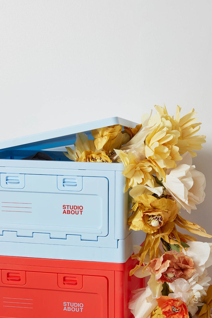 Box, Large, Red
