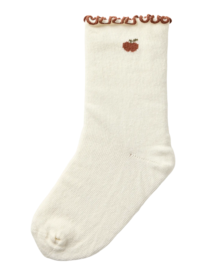 Nmffiducia Sock Lil - Turtledove Apple