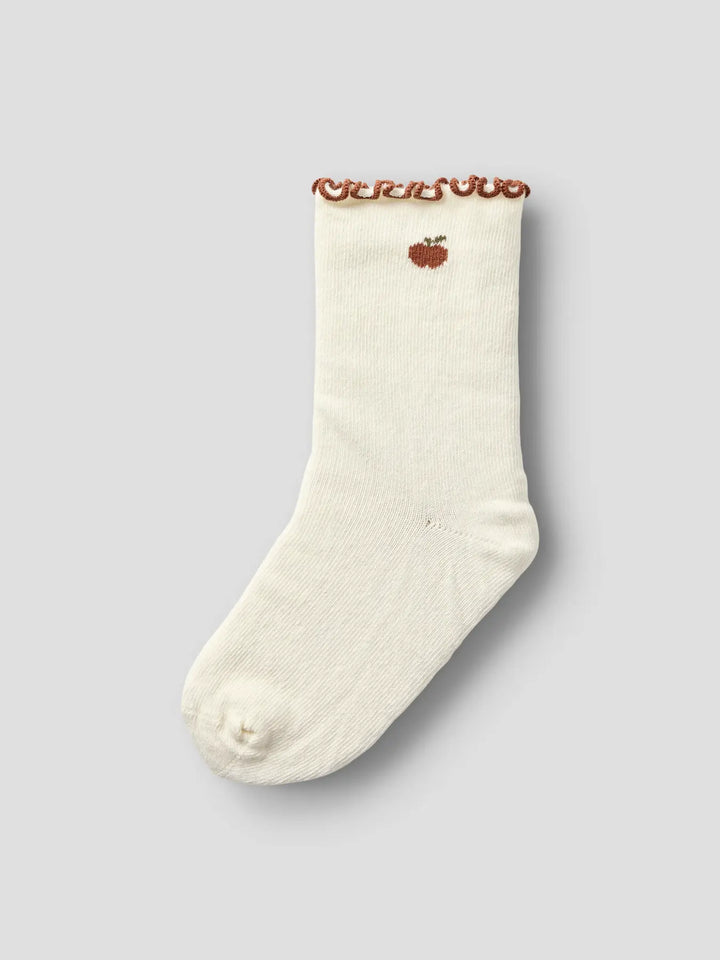 Nmffiducia Sock Lil - Turtledove Apple