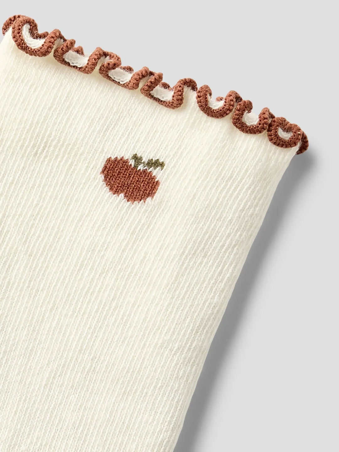 Nmffiducia Sock Lil - Turtledove Apple