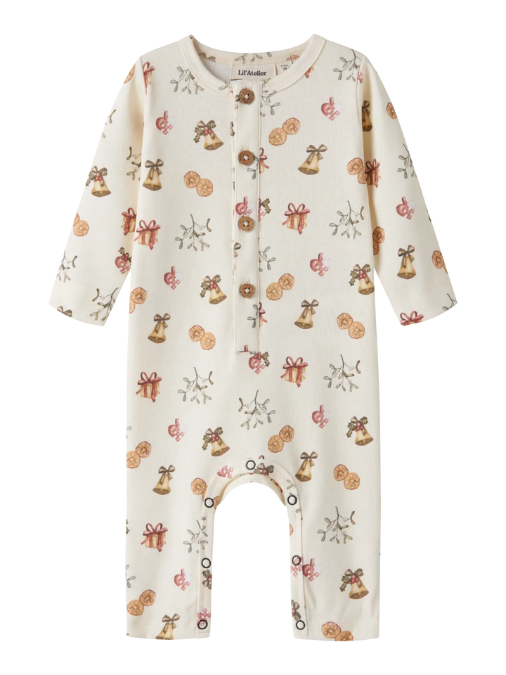 Nbnlayo Gip Ls Slim Suit Lil - Turtledove Old Christmas