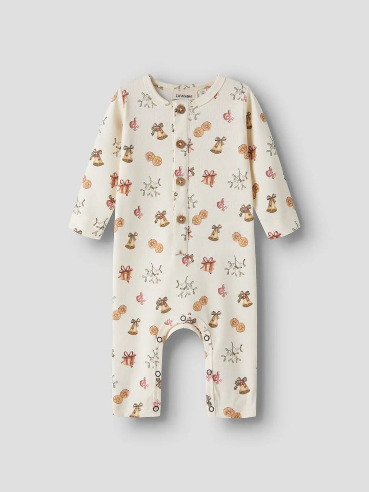 Nbnlayo Gip Ls Slim Suit Lil - Turtledove Old Christmas