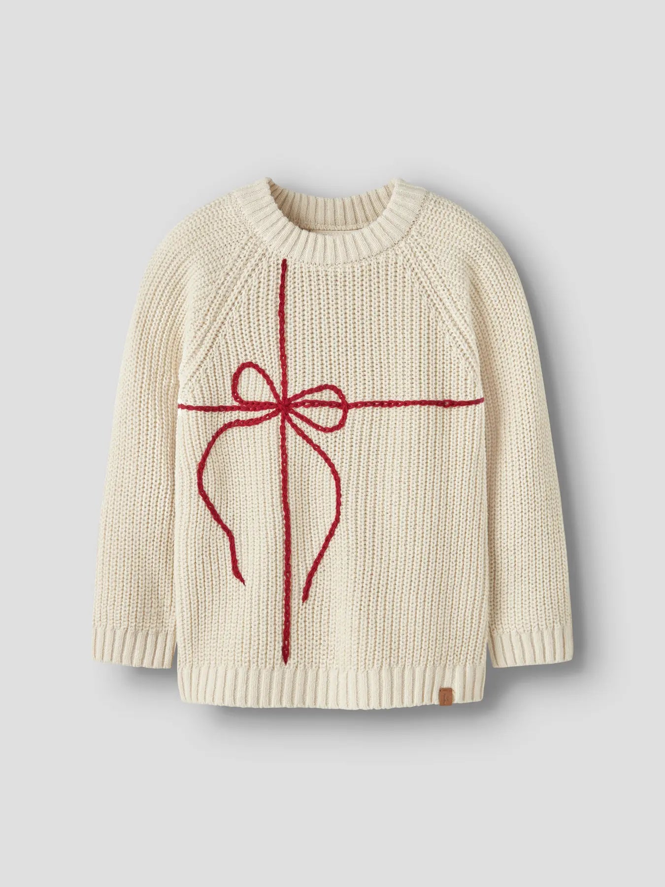 Nmnemlen Mio Ls Knit Lil - Turtledove