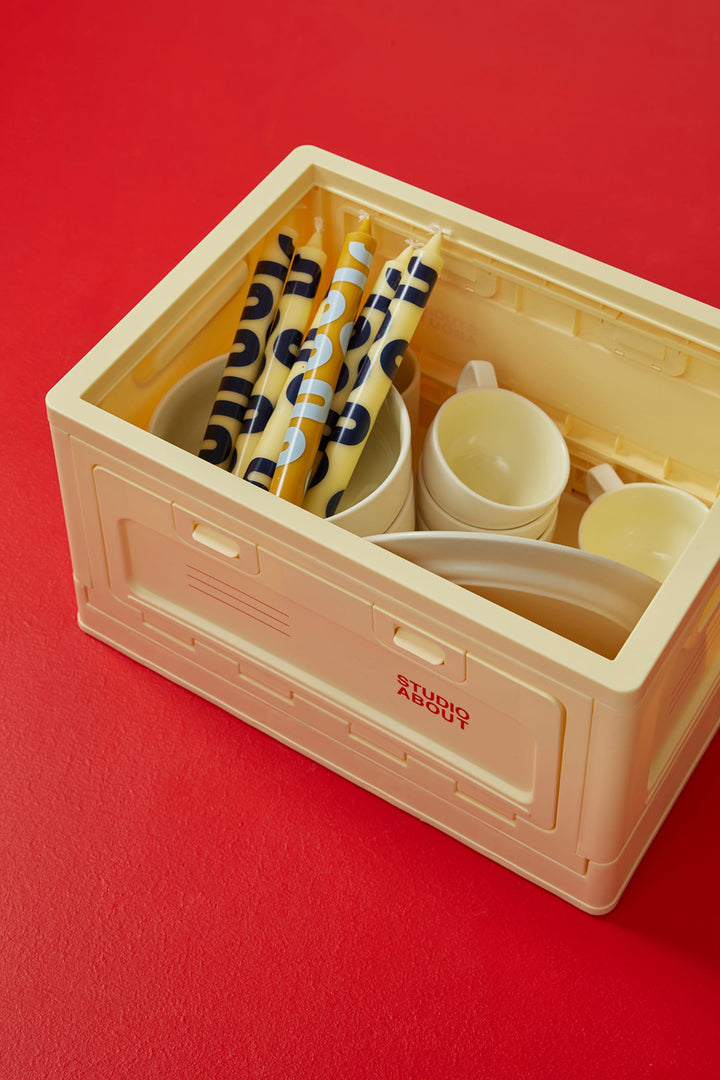 Box - Large - Light yellow
