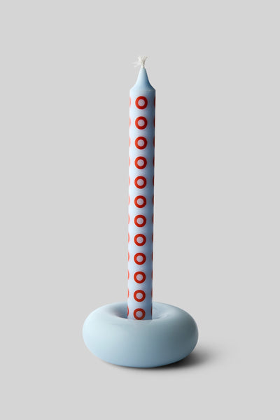 Bob Candle Holder - Small - Light Blue