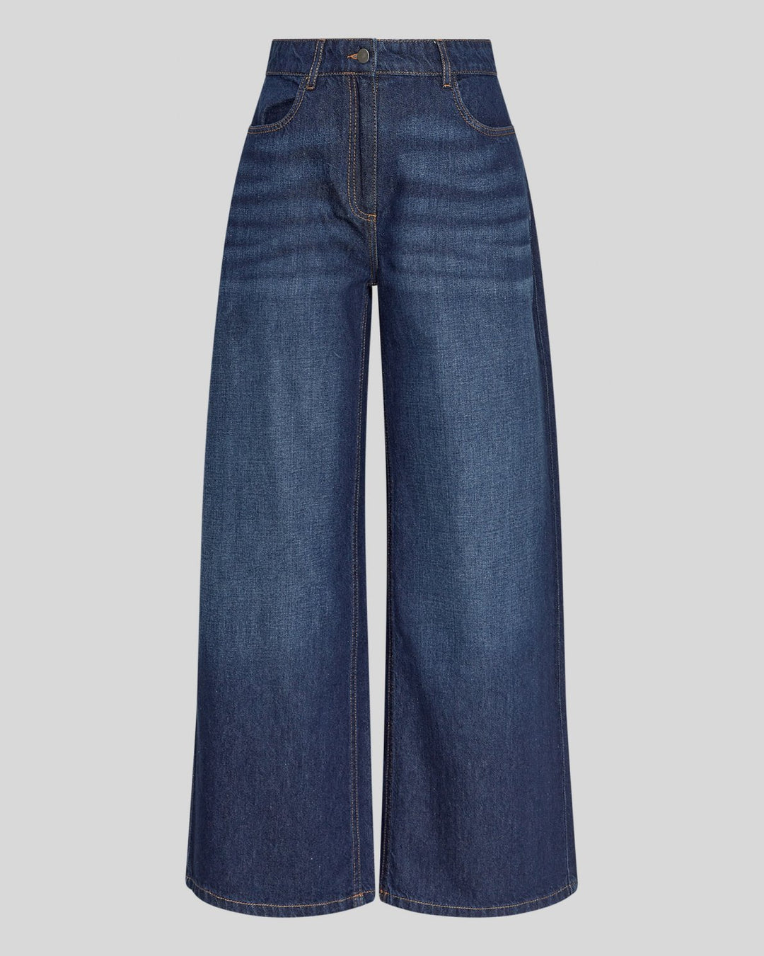 MSCHAdna Alena Pants - Dark Blue Wash