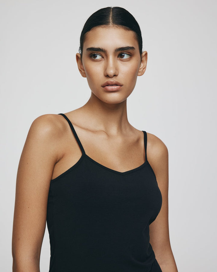 Betrina Strap Top - Black