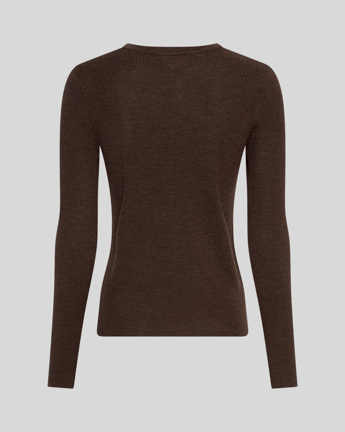 MSCHCriselle Avalina Rib Pullover - Hot Fudge Mel