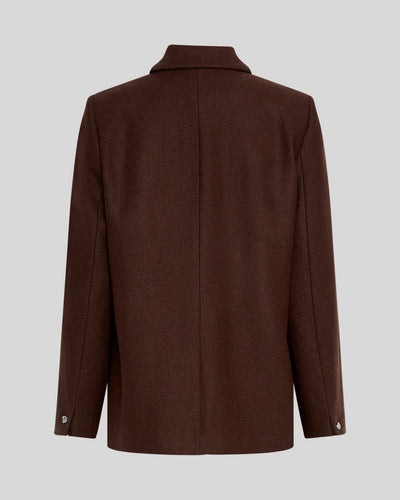 MSCHElliot Loose Blazer - Hot Fudge