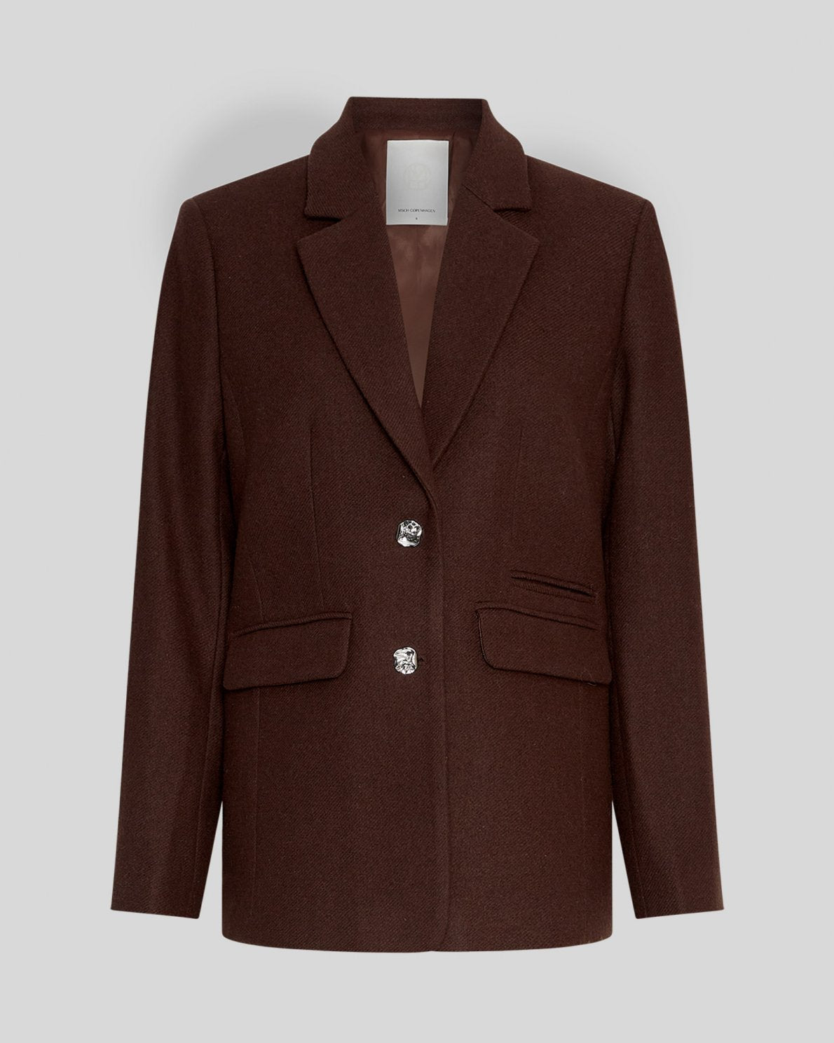 MSCHElliot Loose Blazer - Hot Fudge