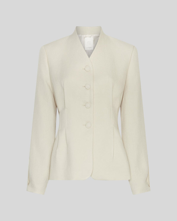 MSCHEsteriane Blazer - Oatmeal Melange
