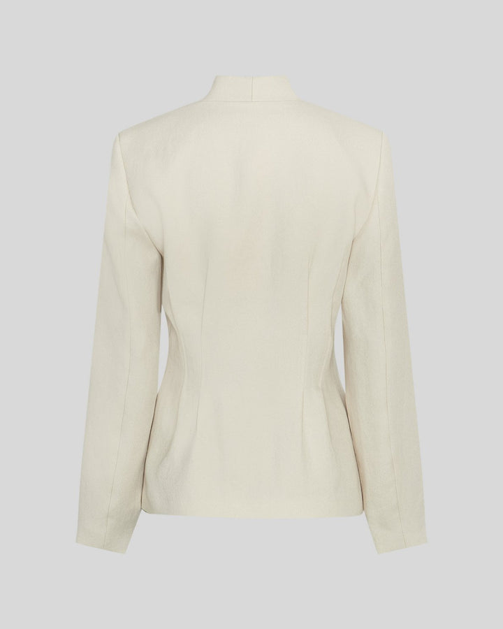 MSCHEsteriane Blazer - Oatmeal Melange