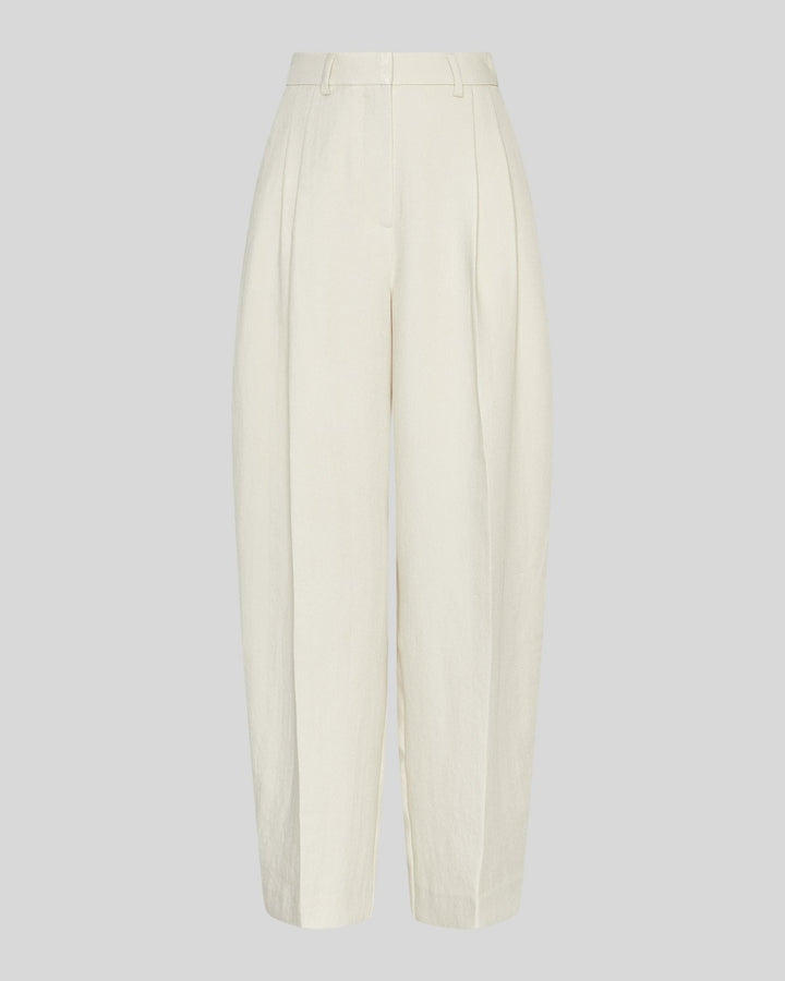 MSCHEsteriane HW Pants - Oatmeal Melange