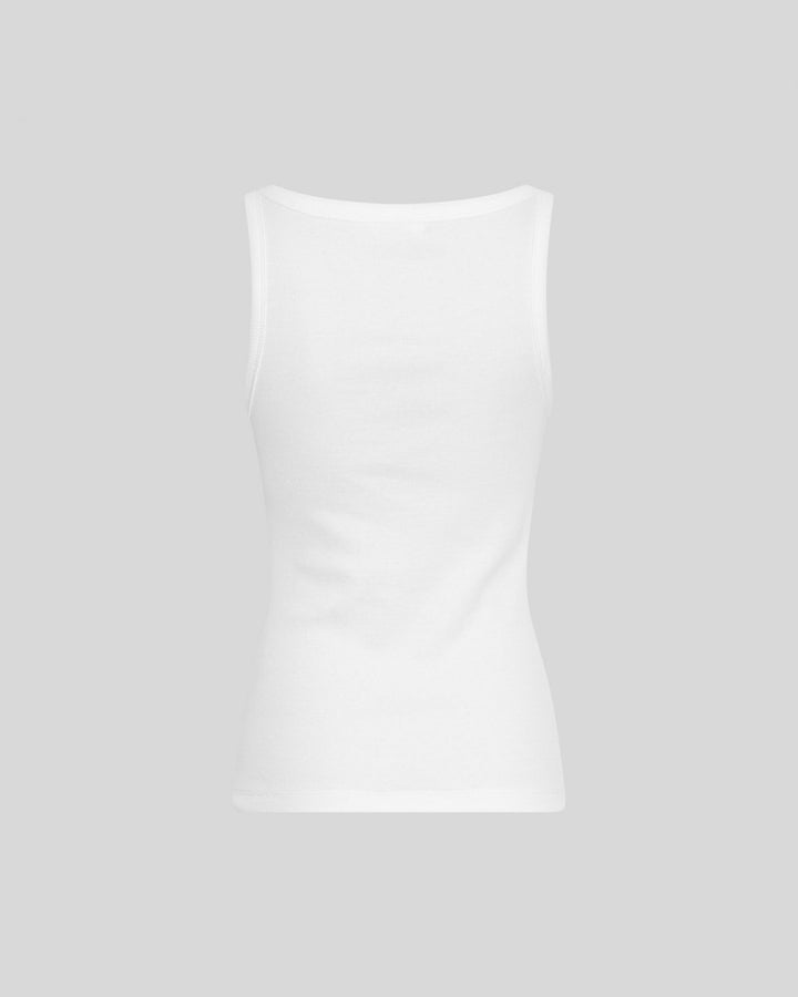 MSCHGubbe Rasmia SL Top - Bright White