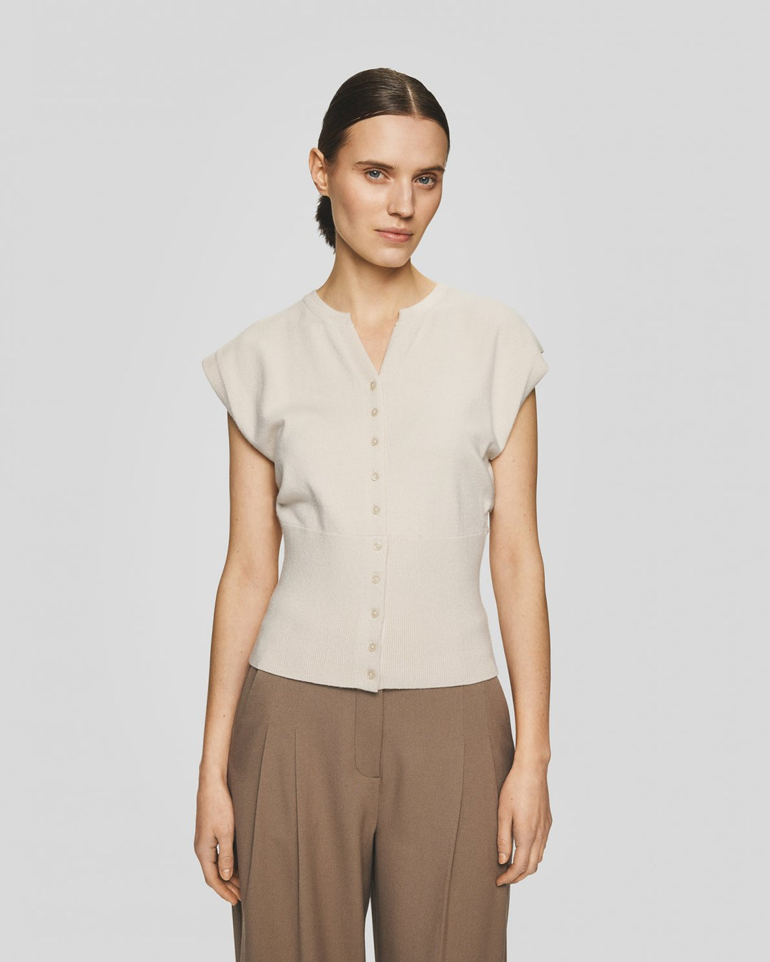 MSCHIsabis Vest - Oatmeal