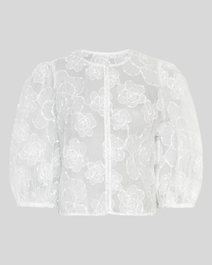 MSCHIsmene 3/4 Shirt EMB
- Bright White