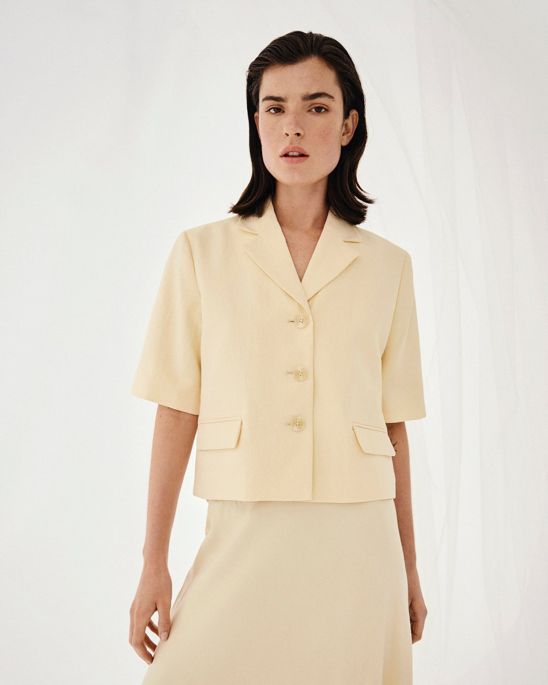 MSCHKeeley Edelmira 2/4 Blazer - Bleached Sand