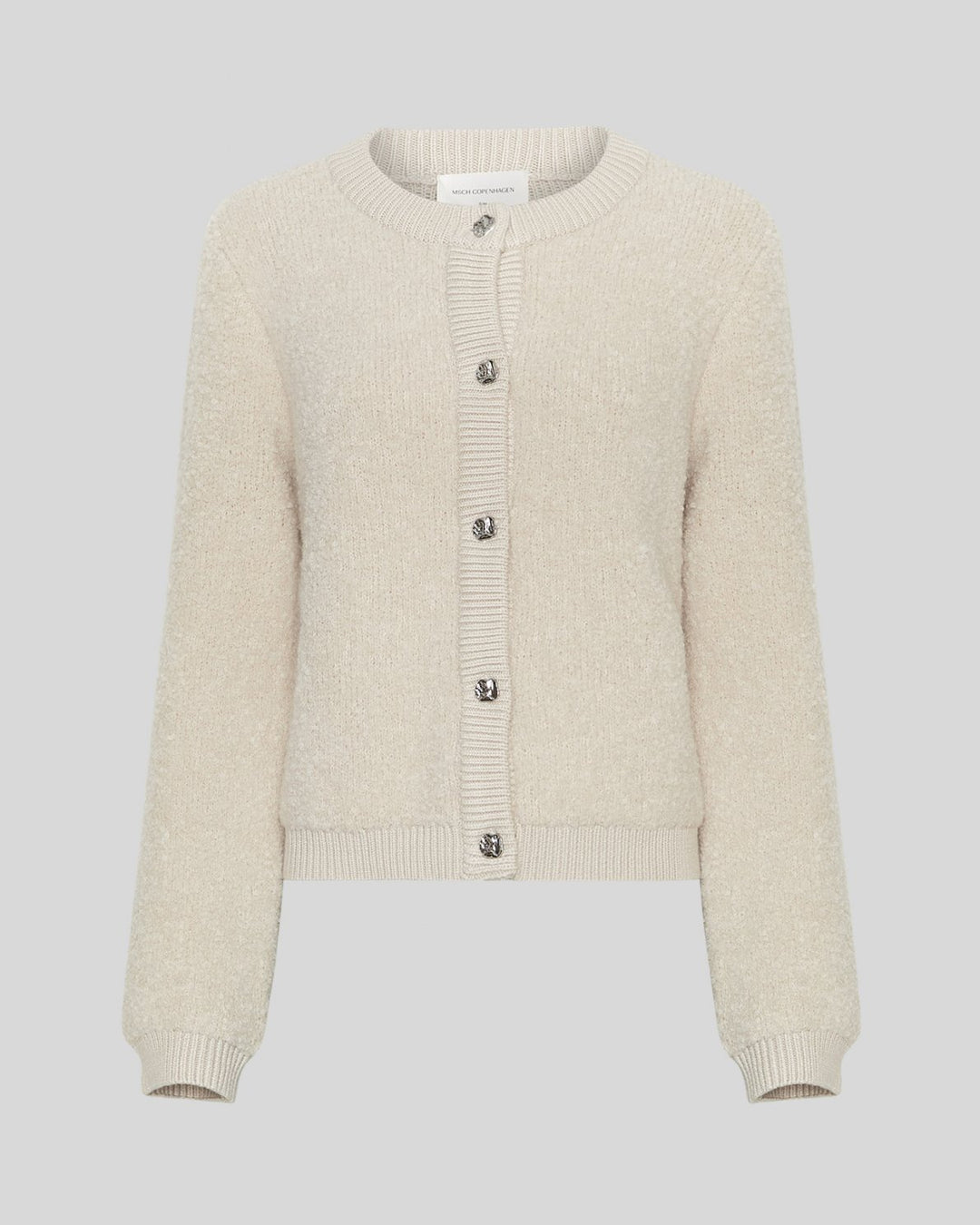 MSCHNerida Knit Jacket - Oatmeal