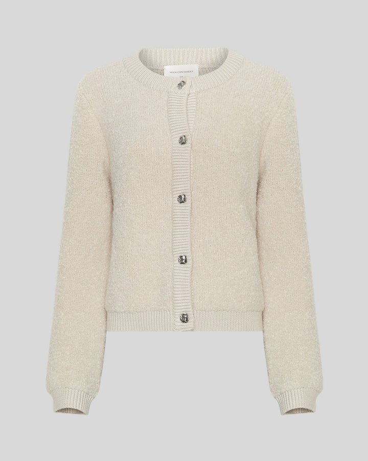 MSCHNerida Knit Jacket - Oatmeal