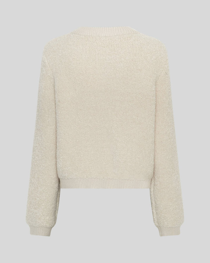 MSCHNerida Knit Jacket - Oatmeal