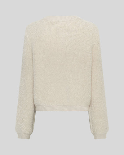 MSCHNerida Knit Jacket - Oatmeal