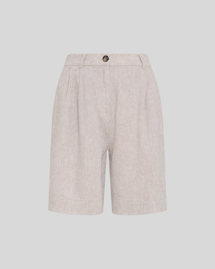 MSCHViana Ginia HW Shorts  - Sand Melange