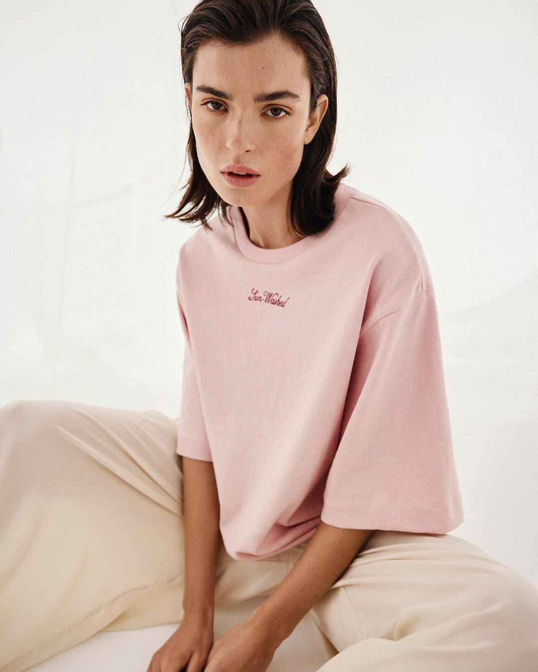 MSCHZalle Tee EMB - Lotus