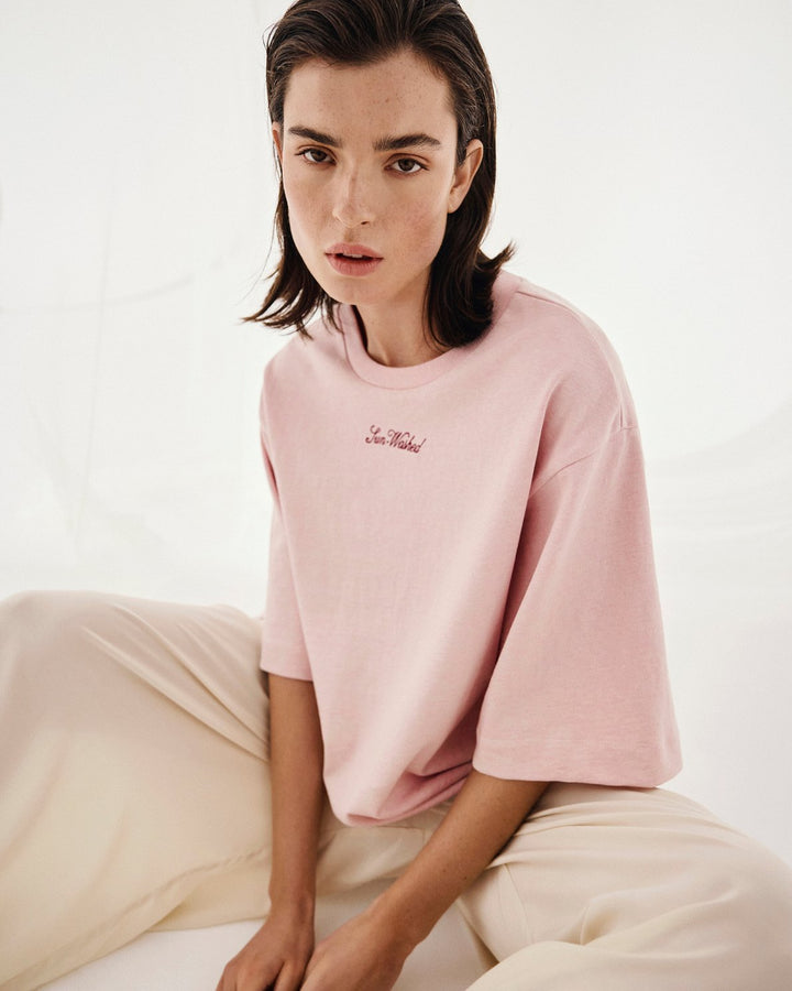 MSCHZalle Tee EMB - Lotus