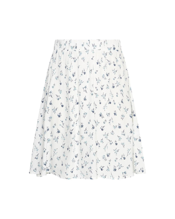 Amelina Vealine Skirt AOP - Aqua Haze Flwr