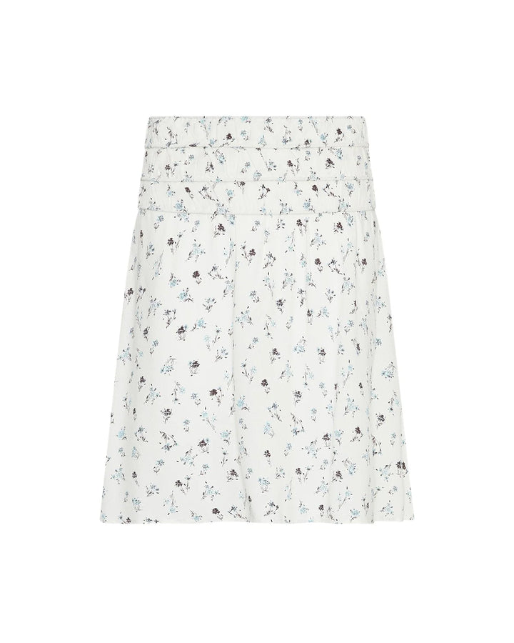 Amelina Vealine Skirt AOP - Aqua Haze Flwr