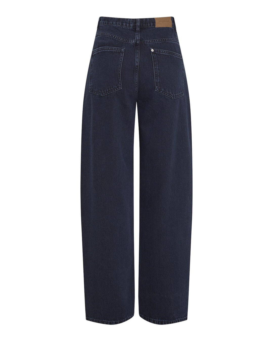 MSCHUtta Evi HW Tapered Jeans - Blue Black Wash