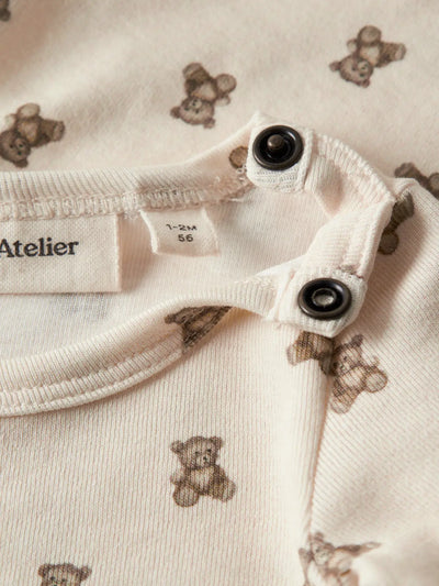 Nbngayo Elo Ls Slim Body Lil Noos - Turtledove Teddybear