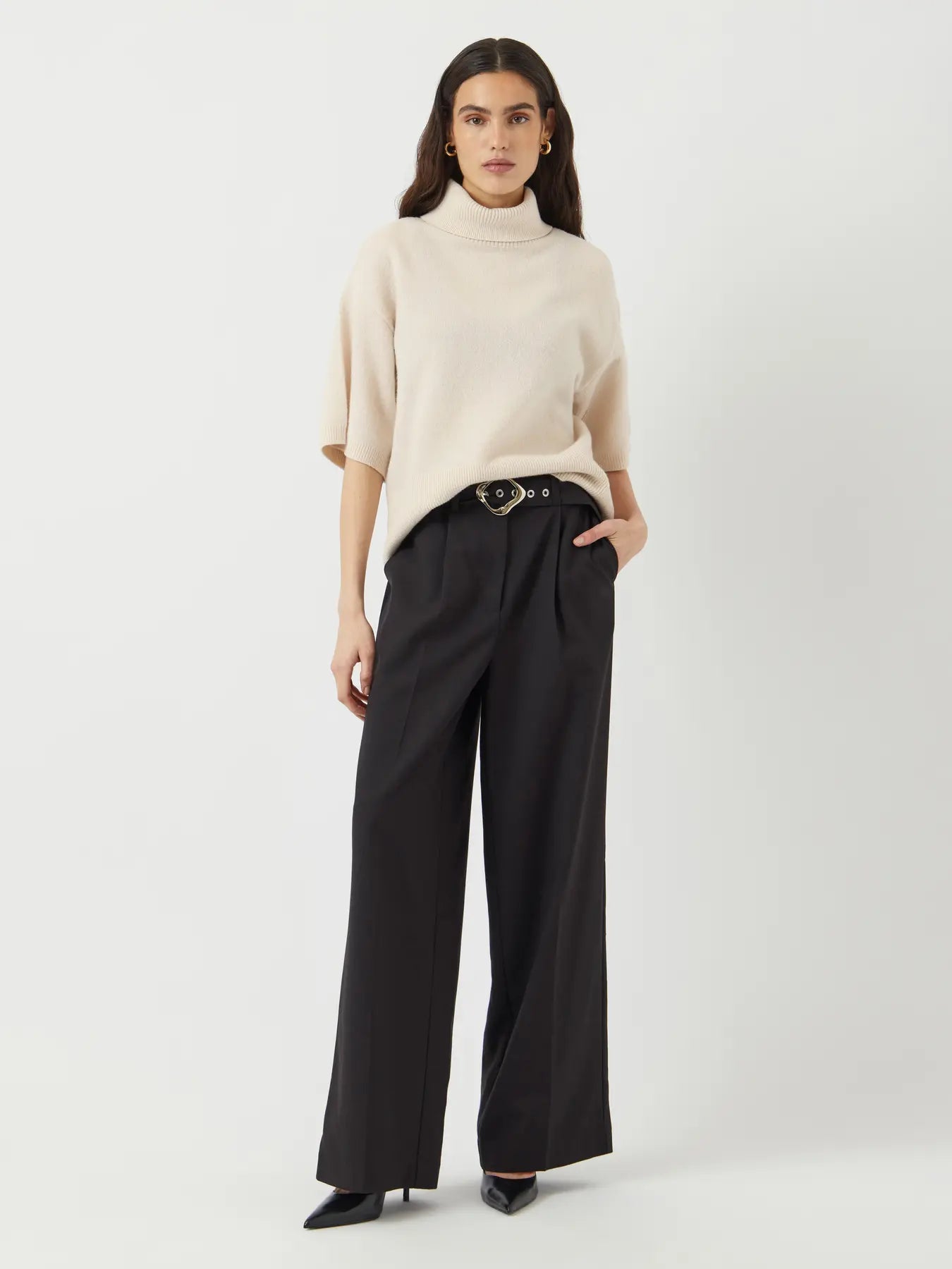 YASEmila 2/4 Wool Knit Pullover S. Noos