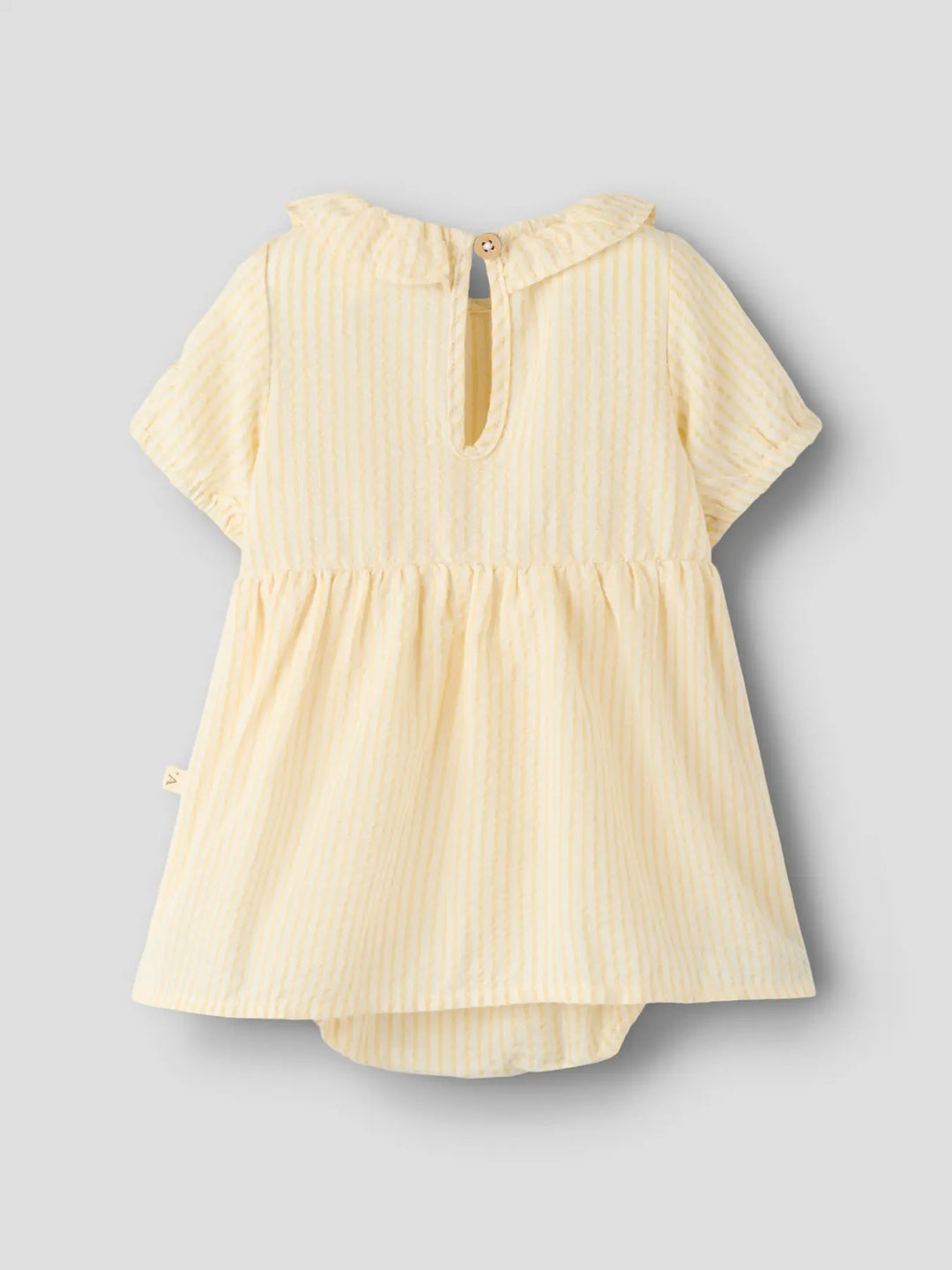 Nbffolly Ss Body Dress Lil - Coconut Milk Sahara Sun