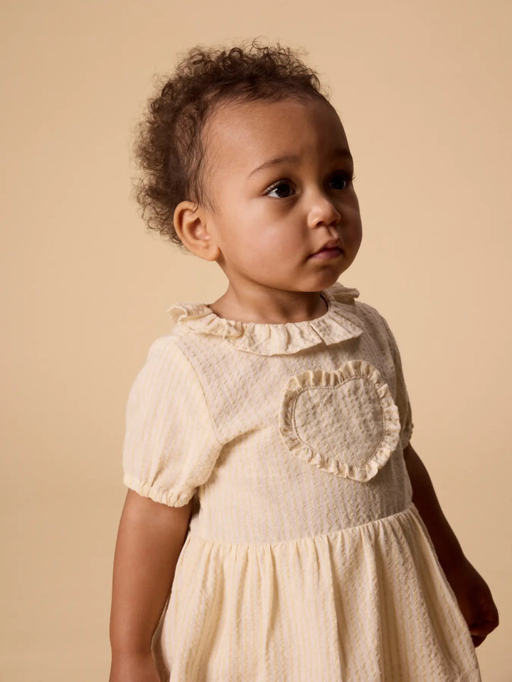 Nbffolly Ss Body Dress Lil - Coconut Milk Sahara Sun