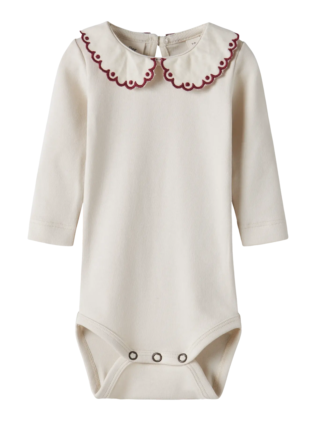 Nbffundo Lia Ls Slim Body Lil - Turtledove Biking Red