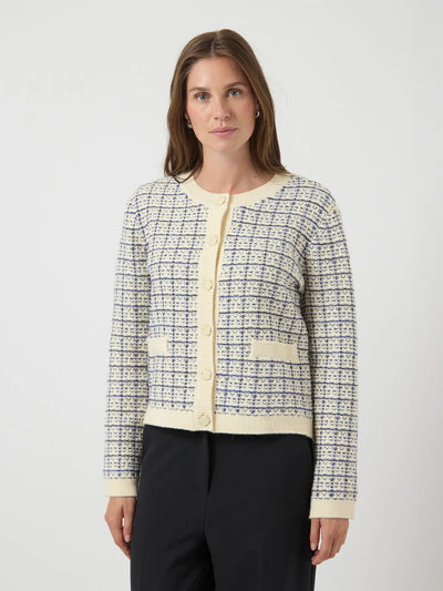 YASLivia Ls Short Knit Cardigan Noos